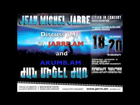 Jean Michel Jarre in Armenian Radio FM 107.7
