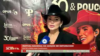 Festival Nacional da Canção desembarcou em Nepomuceno