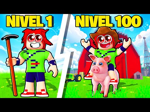 FARMER'S LIFE FOR 1 DAY IN ROBLOX!! (Farm Life 🐔)