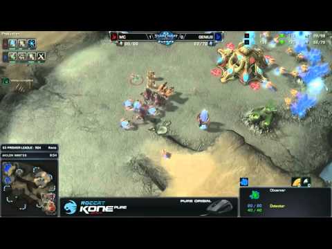 MC vs Genius game 2: Semifinals WCS Evrope Season 3