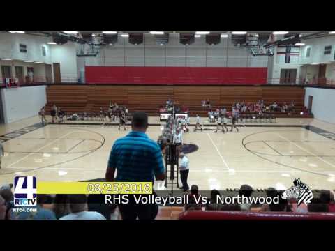 2016 08 25 RHS Volleyball vs  Northwood