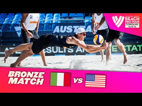 Carambula / Ranghieri vs. Lotman / Evans - Bronze Match Highlights Torquay 2022 #BeachProTour