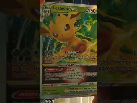*!!! Pokemon TCG: VSTAR Leafeon Collection Box !!!* AMAZING ART !!!