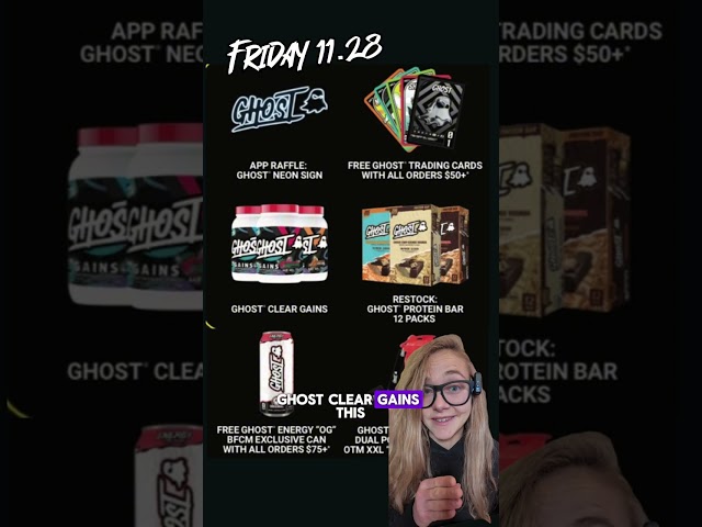 Ghost Black Friday and Cyber Monday 2025: Complete Roadmap for Drops, Deals, and Restocks