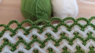 Fun and Unique ✨️ Crochet Stitch Pattern/ Crochet Blanket Idea