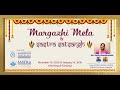 SASTRA SATSANGH Margazhi Mela Harikatha By Smt Suchitra Balasubramanian 28 12 2025