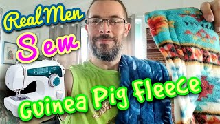 Real Men Sew Guinea Pig Fleece