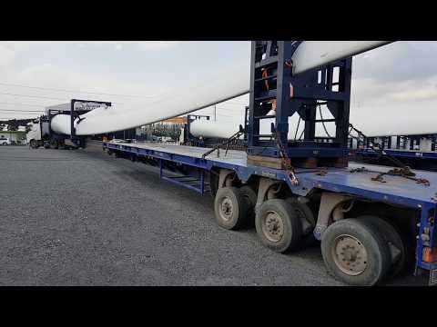 Goldhofer heavy haulage with Silamas Transport Co.,Ltd. Thailand, part 1
