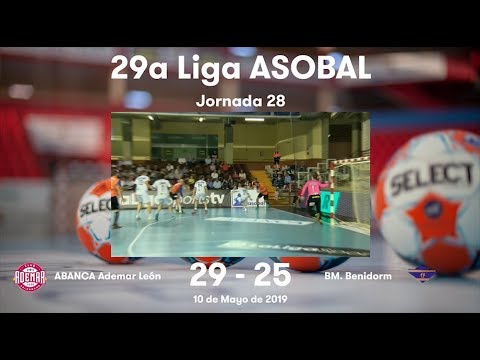 LIGA ASOBAL J28: ABANCA Ademar León - BM. Benidorm 29-25