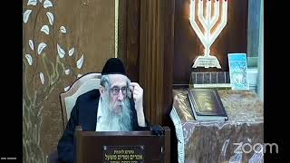 הרה"ג הרב וועכטר שליט"א י' אלול תשפ"ג - מאמר הרבי הריי"צ (הרב אברהם מנחם מענדל וכטר) - התמונה מוצגת ישירות מתוך אתר האינטרנט יוטיוב. זכויות היוצרים בתמונה שייכות ליוצרה. קישור קרדיט למקור התוכן נמצא בתוך דף הסרטון