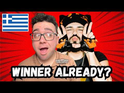 MY REACTION TO GREECE AT EUROVISION 2026 // AKYLAS 'Ferto'