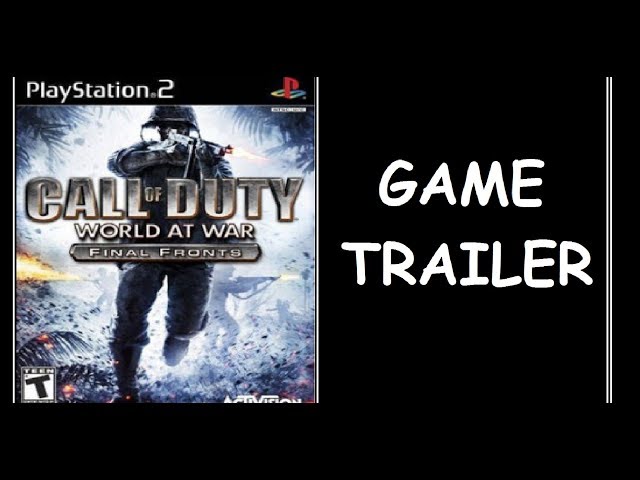 Call of Duty World at War Final Fronts (NTSC)