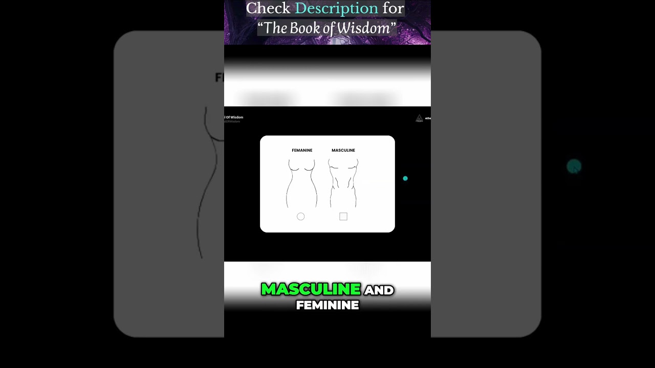 Masculine & Feminine: The Binary Code of Creation