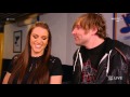 Stephanie McMahon Dean Ambrose Backstage