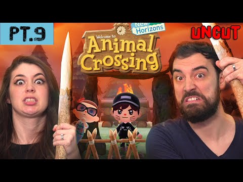 Building a Forest Base to Keep Our Neighbors Out (Animal Crossing pt.9 uncut)