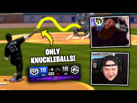 MLB... but we only throw KNUCKLEBALLS