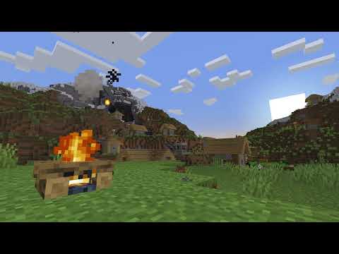 Minecraft Campfire Relaxing Music - Soothing Tunes for Tranquil Adventures