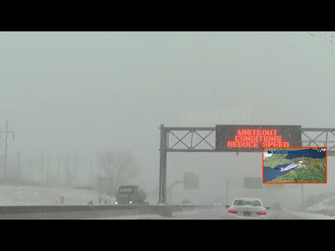 First lake effect snowstorm of the season grips Buffalo