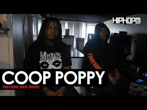 Coop Poppy Previews New Music (HipHopSince1987 Exclusive)