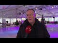 IJsbaan in het centrum van Almere geopend