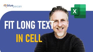 How to Fit Long Text in a Cell in Excel | With Multiple Lines OR Shrink to Fit