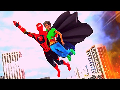 Flying Spider Superhero Vegas City Rescue Mission Android Gameplay by Games Zone