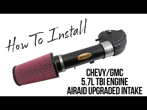 Installing an Airaid Intake on Our OBS Shop Truck