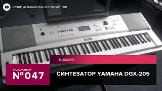Video thumbnail for Обзор синтезатора Yamaha DGX 205 by Instrumentalist