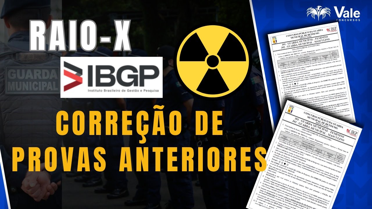 IBGP - Só Questões - GCM NOVA SERRANA E SABARÁ