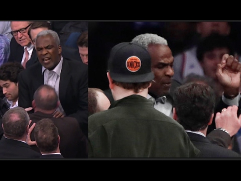 Charles Oakley Kicked Out Of MSG By Knicks, Lebron & D-Wade Take Up For Oakley In Dolan Situation