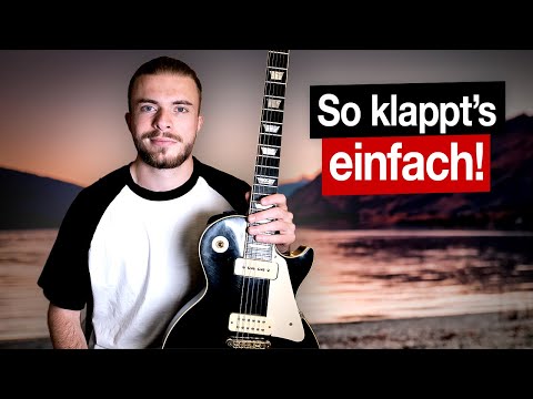 Schnelle Licks und Läufe mit der Gitarre spielen