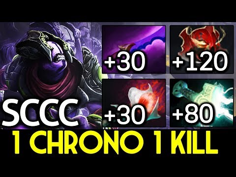 SCCC Dota 2 [Faceless Void] Insane Attack Speed Build | 1 Chrono 1 Kill