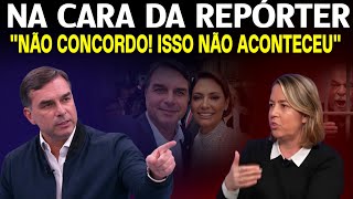 Flávio Bolsonaro JOGA A REAL NA CARA DA REPÓRTER E DESMONTA NARRATIVAS 