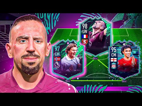 Rank 1 FUT Champs w/ 98 Ribéry, 95 Trent & 97 Solskjær 😎 FIFA 22 Ultimate Team