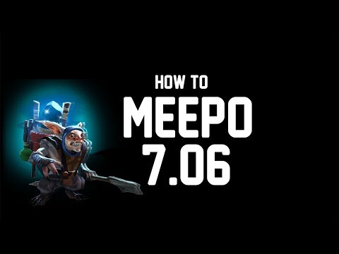 7.06 Meepo Keybinds, Control Groups, and Blink-Poof Tutorial