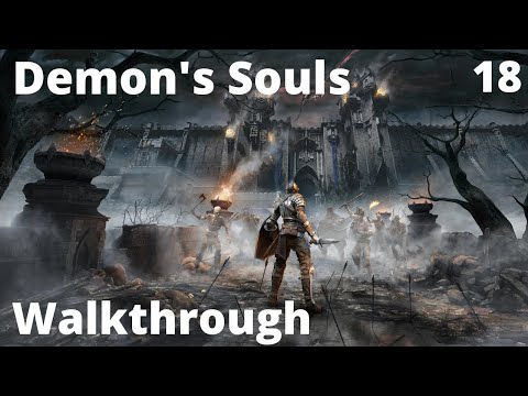 Demon's Souls Remake - Walkthrough Part 18: The King's Tower 1-4 + Endgame & Credits (PS5)