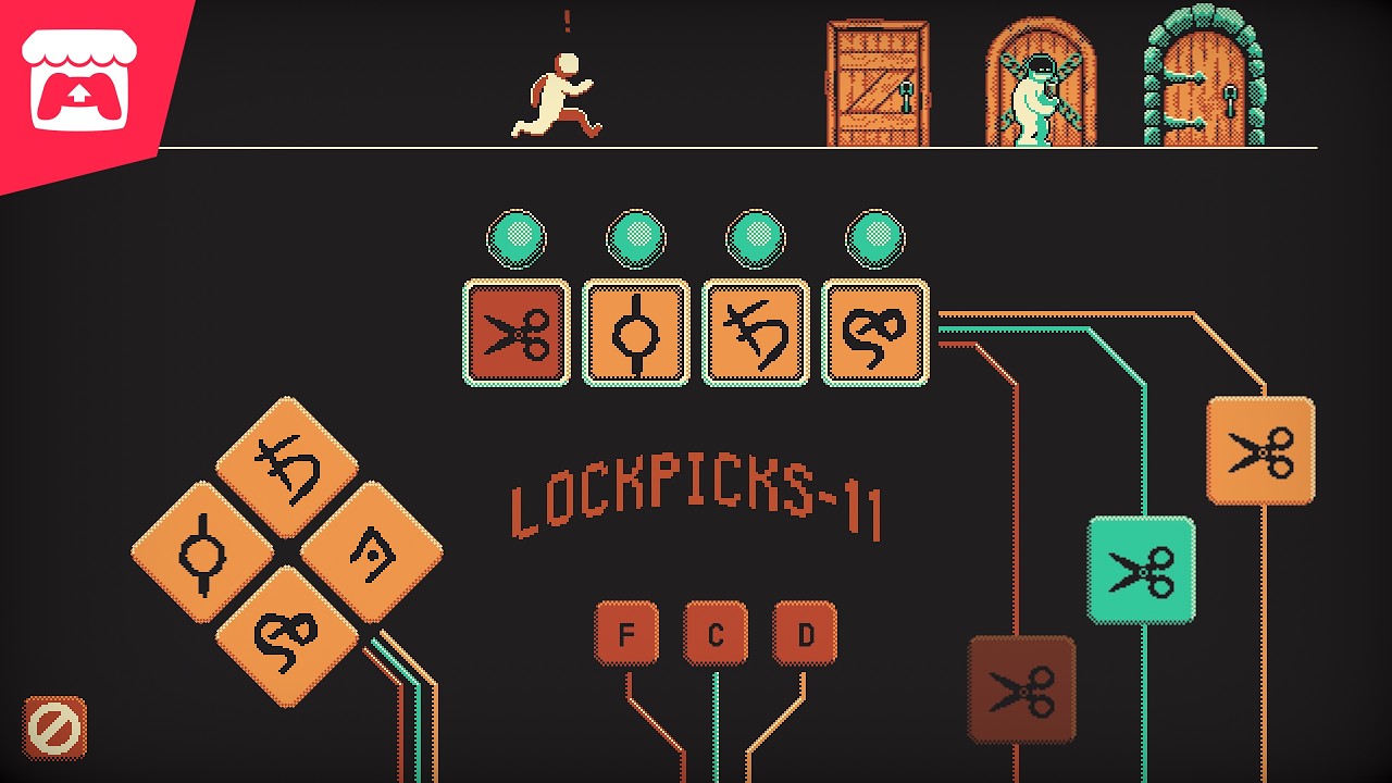 Lockpicks-11 - Puzzle your way through the collection of lockpicking minigames! - YouTube