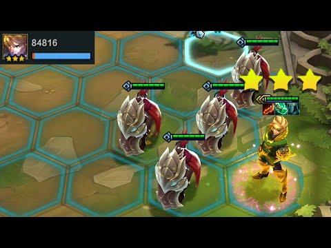 Heavily Guarded 3 Star Ezreal | TFT The Tower Defense Game
