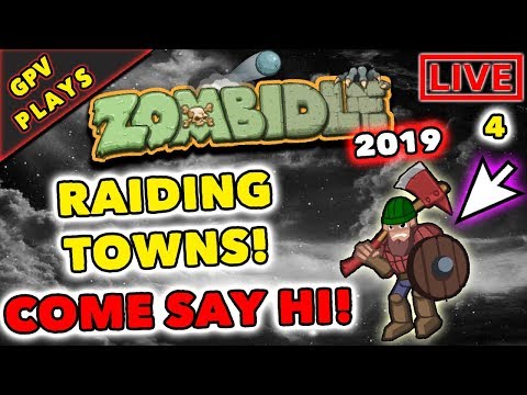 ZOMBIDLE: RAIDING TOWNS! - Gameplay Walkthrough #4 - (GPV PLAYS)
