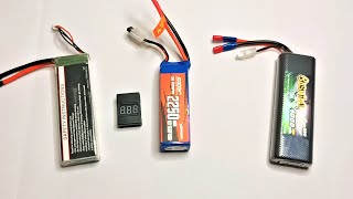 How to Protect LiPo Batteries from Discharging below Allowed Limit. How to Use Battery Voltage Alarm