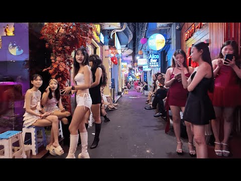 🔥Vietnam Nightlife - Little Japan Tour🔥Ho Chi Minh Saigon 4K - June 26