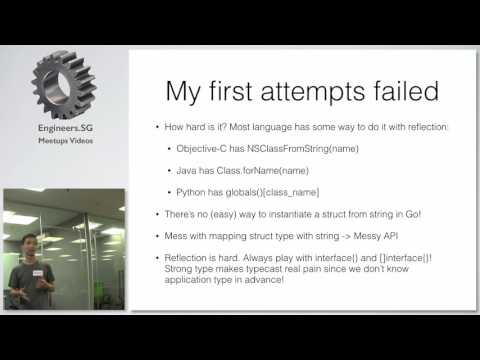 How to build an API in Go - Gophers Meetup