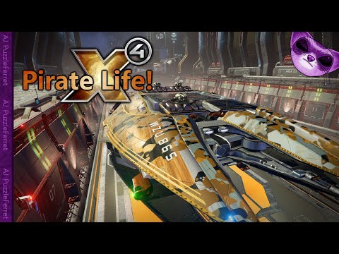 X4 Pirate Life Ep28 - Our new Gorgon and the tracker missiles!