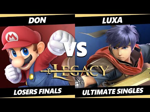 Legacy 2 Losers Finals - Don (Mario) Vs. Luxa (Ike) SSBU Ultimate Tournament