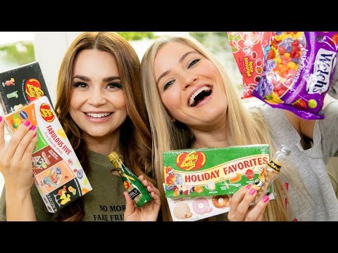 MASSIVE Jelly Bean Taste Test with Ro!