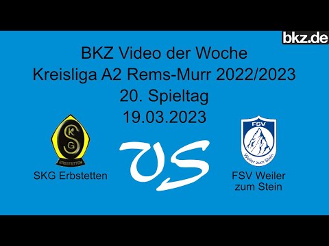 Fußball-Kreisliga A2: SKG Erbstetten - FSV Weiler zum Stein