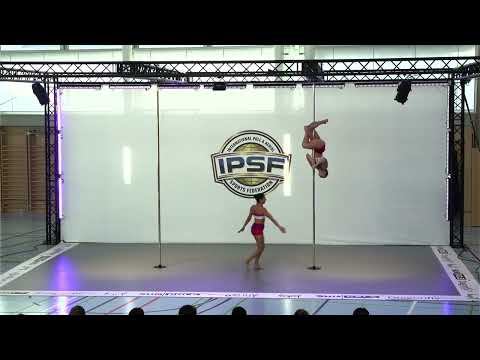 WPACS 2022 POLE SPORTS SENIOR DOUBLES WW   Irini Babuin & Alexandra Aslanidou