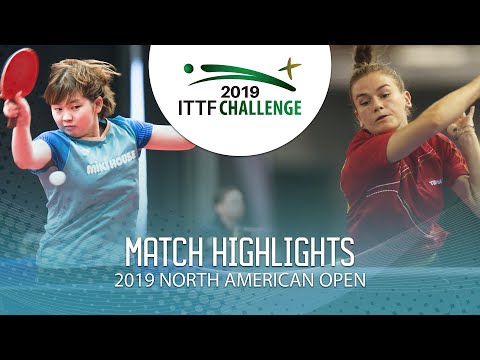 Maki Shiomi vs Margo Degraef | 2019 ITTF North American Open Highlights (U21-R16)