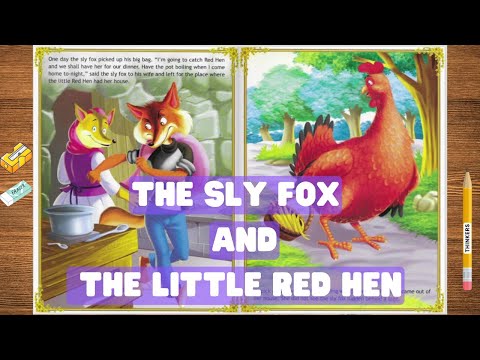The Sly Fox And The Little Red Hen - English Story | Stories For Kids #fairytales  #moralstories