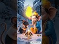 When Lord Ganesha Faced The Himalayan Cold ️ Retya Wildverse Shorts